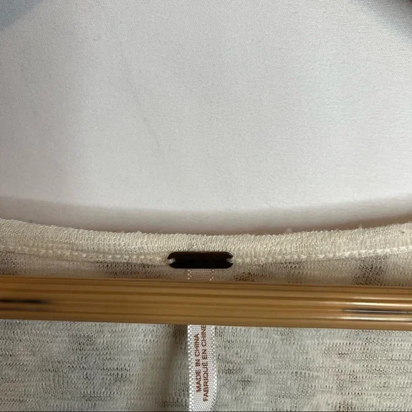 Free People Blouse Neutral - Picture 2 of 3